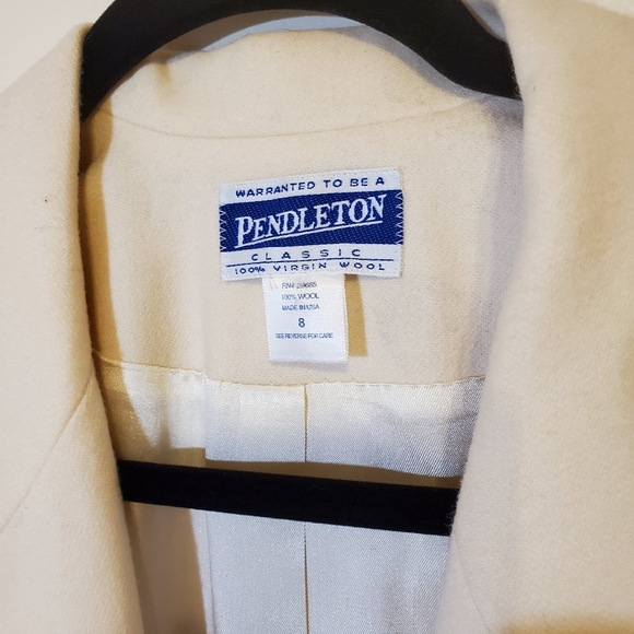 Pendleton White Wool Blazer - Picture 4 of 4
